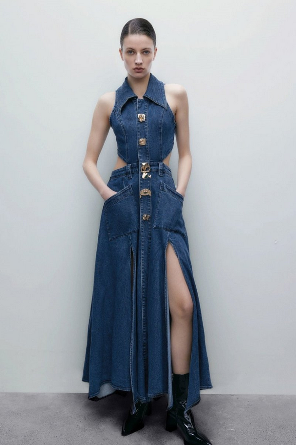 Savanna Blue Denim Dress