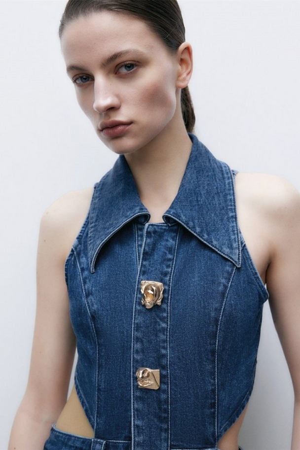 Savanna Blue Denim Dress
