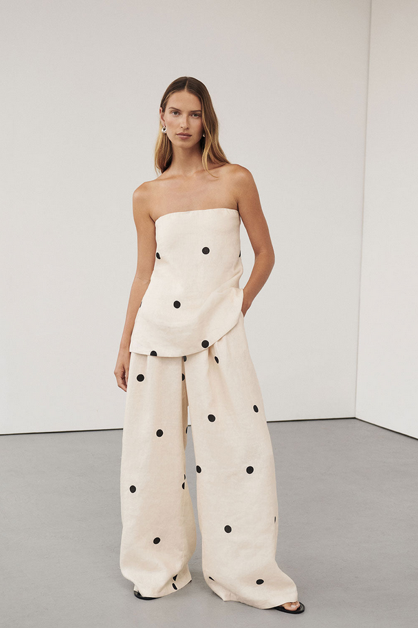 Côte d'Azur Set – Two-piece strapless summer outfit 