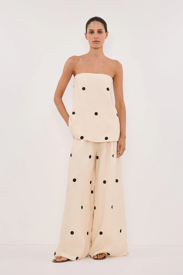 Côte d'Azur Set – Two-piece strapless summer outfit 