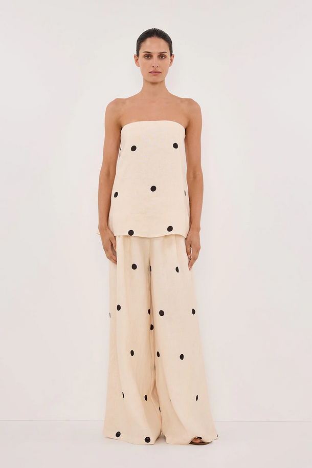 Côte d'Azur Set – Two-piece strapless summer outfit 