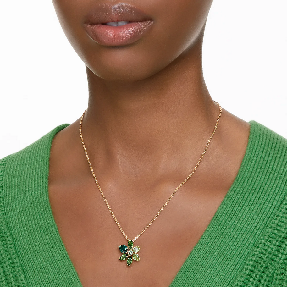 Emerald Drop – Kleine Kristallkette
