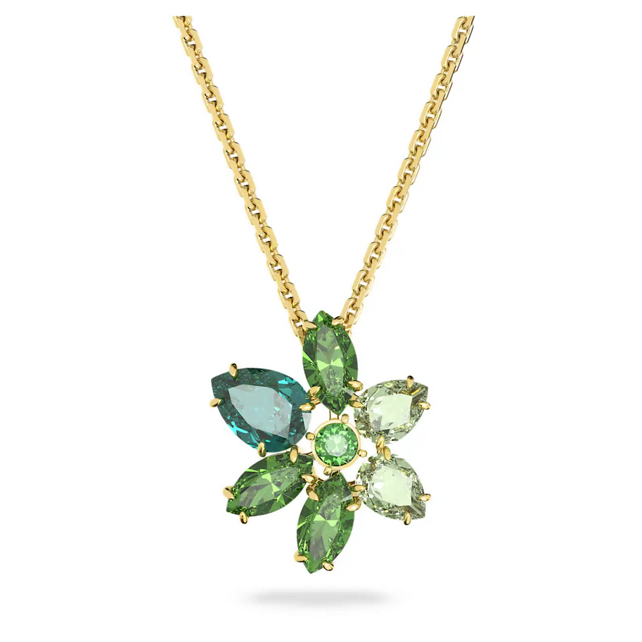 Emerald Drop – Kleine Kristallkette