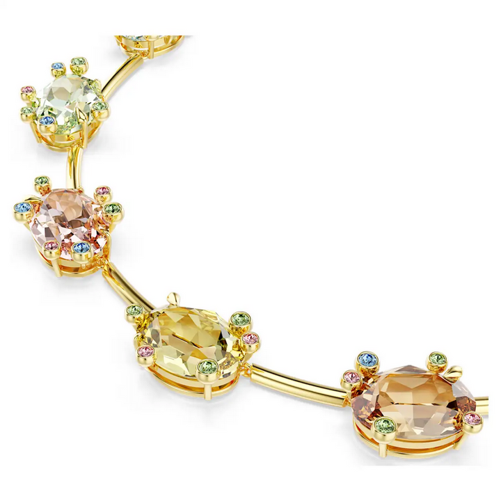 Crystal Drop – Exquisite Halskette aus Edelstahl mit Tropfen-Cut