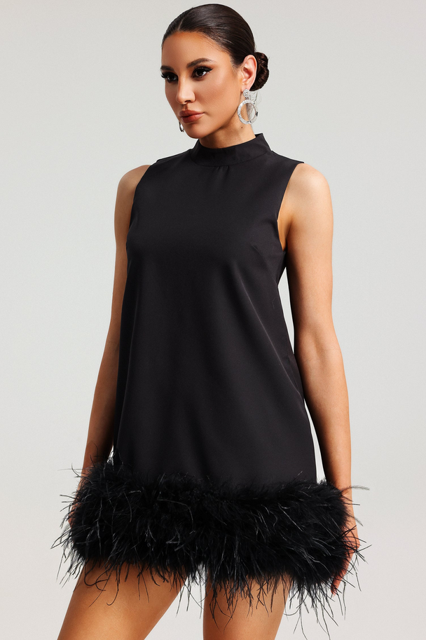 Name: Selena – Featherweight A-line dress with tassels for women 