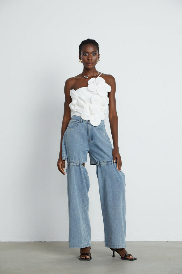 Vivid Vibe Backless Tank Top 