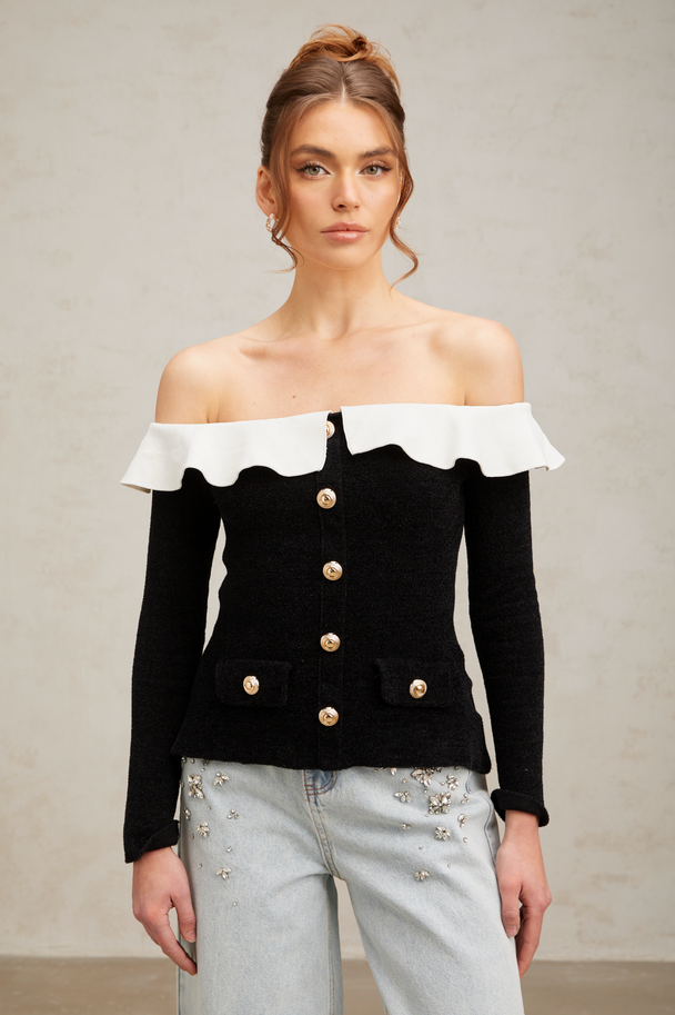 Velina Elegance Knit Top