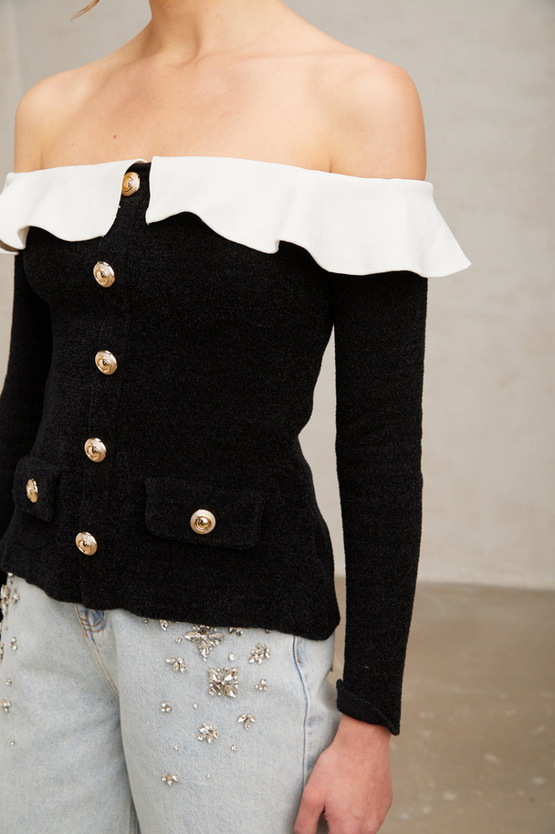 Velina Elegance Knit Top