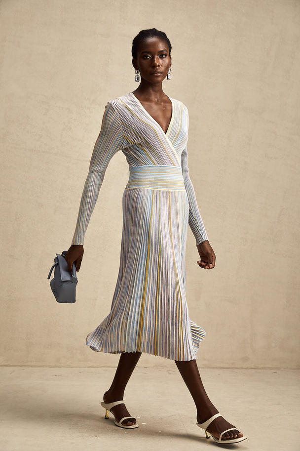 Monet Mood Patchwork Dress