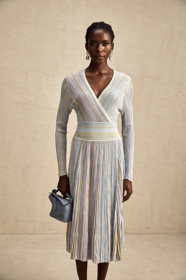 Monet Mood Patchwork Dress