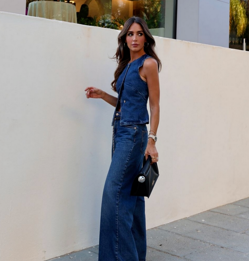 Urban Denim Elegance Set