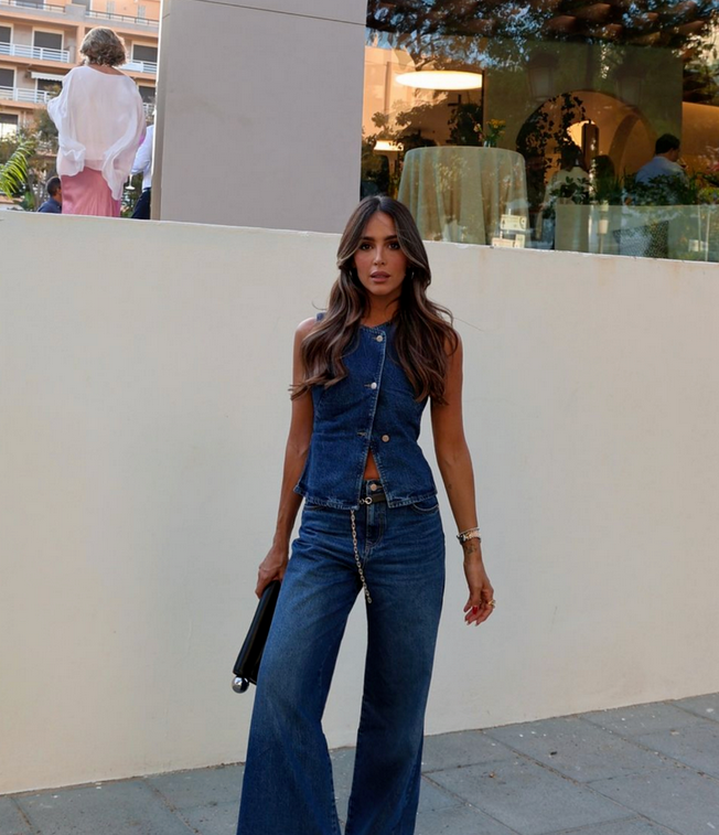 Urban Denim Elegance Set