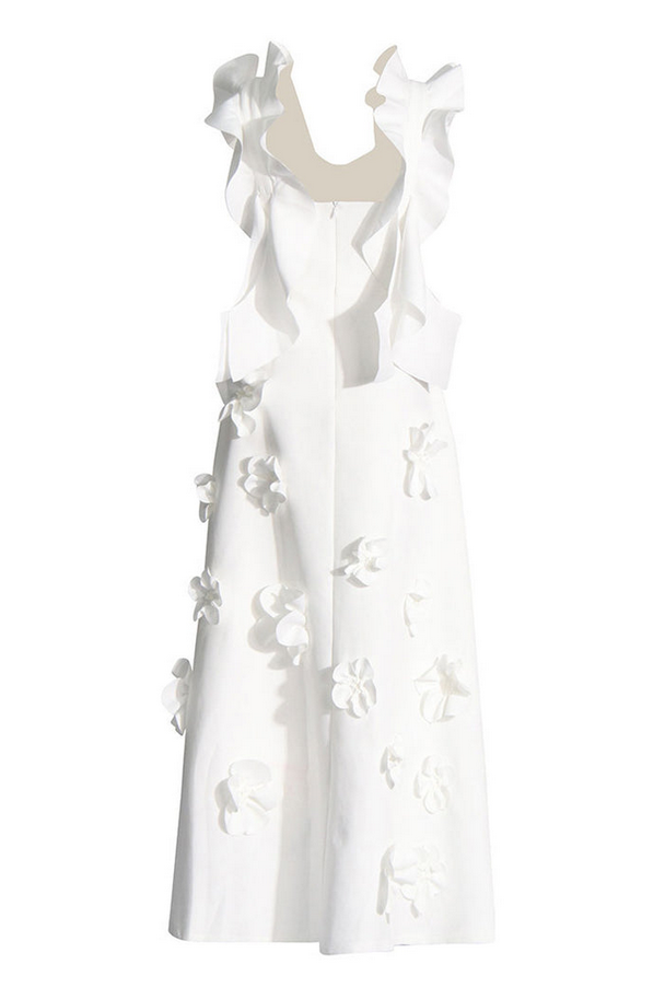 Elegant Summer Flair sleeveless maxi dress 