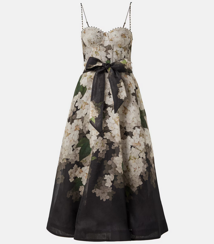 Black Bloom Dress