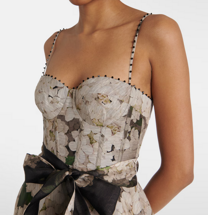 Black Bloom Dress