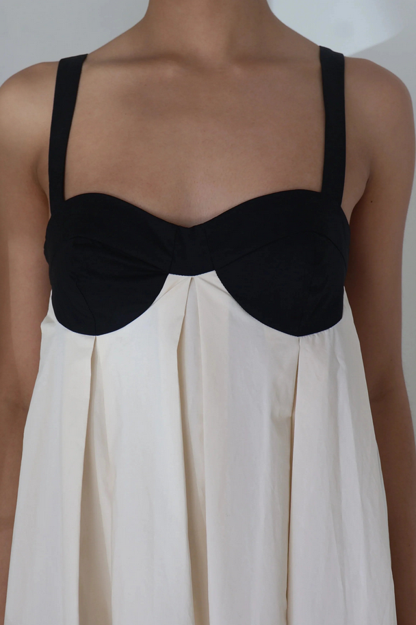 Aureli Maxi – Elegant patchwork dress