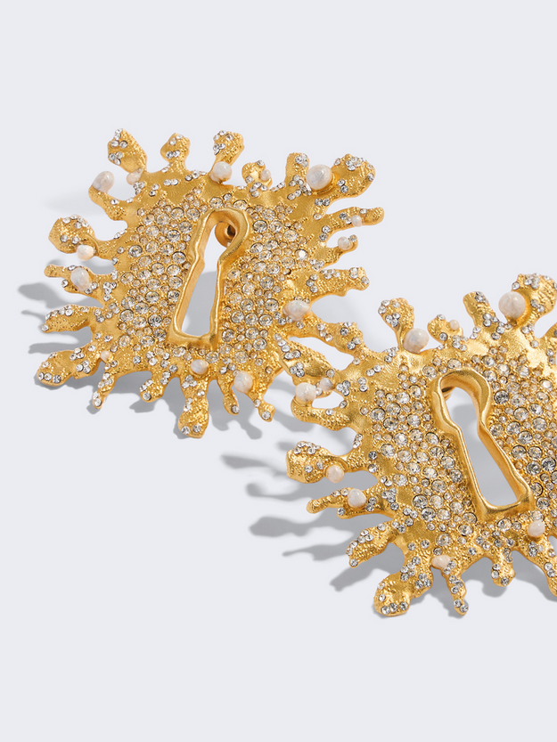 GlamGem – Geometrische Statement-Ohrringe