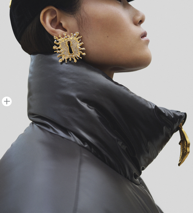 GlamGem – Geometrische Statement-Ohrringe