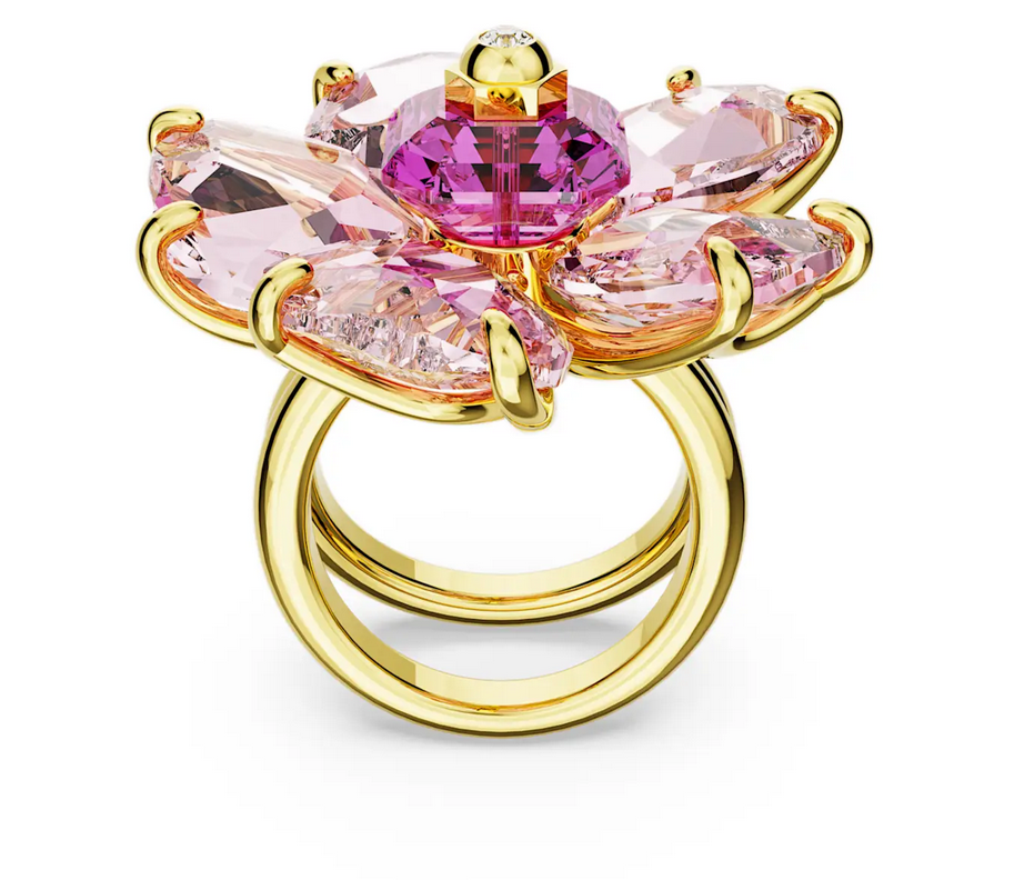 Bloom Éclat – Kristallring mit Blütenmotiv