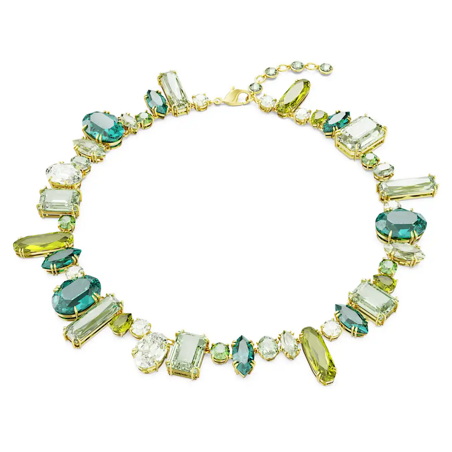 Emerald Élan – Grüne Kristallkette