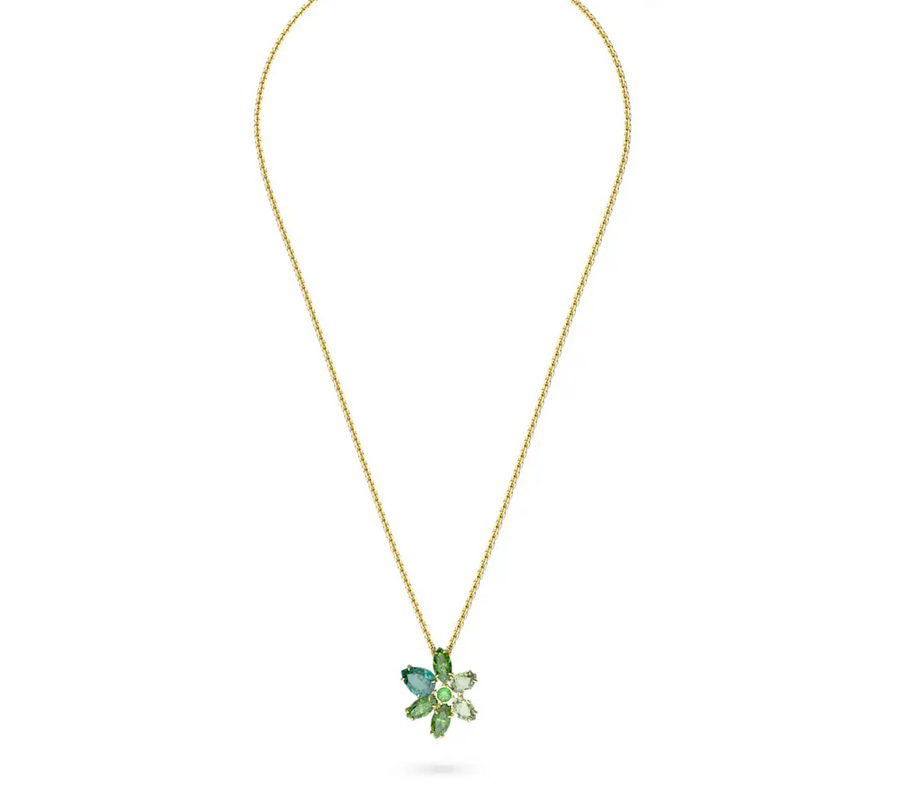 Emerald Drop – Kleine Kristallkette
