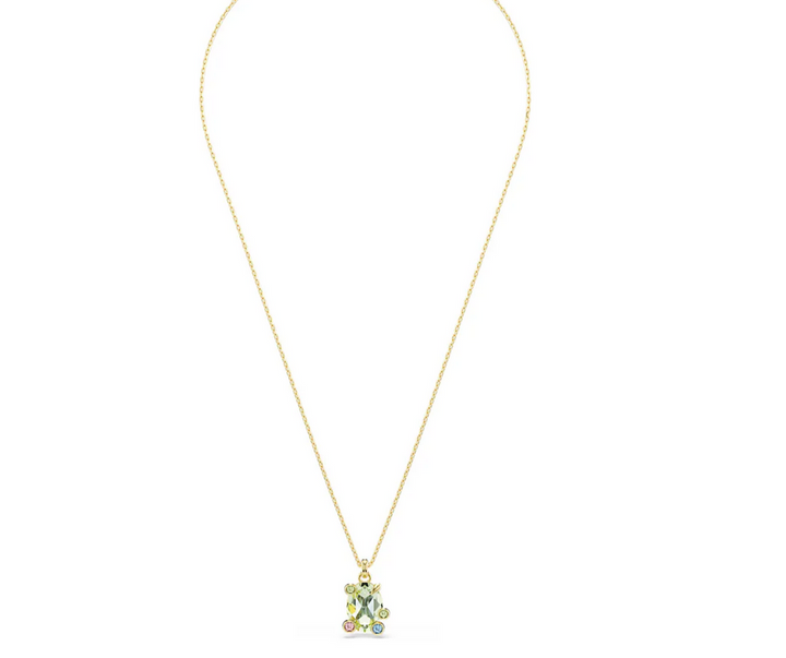 Crystal Drop – Edelstahl-Halskette mit Tropfenanhänger