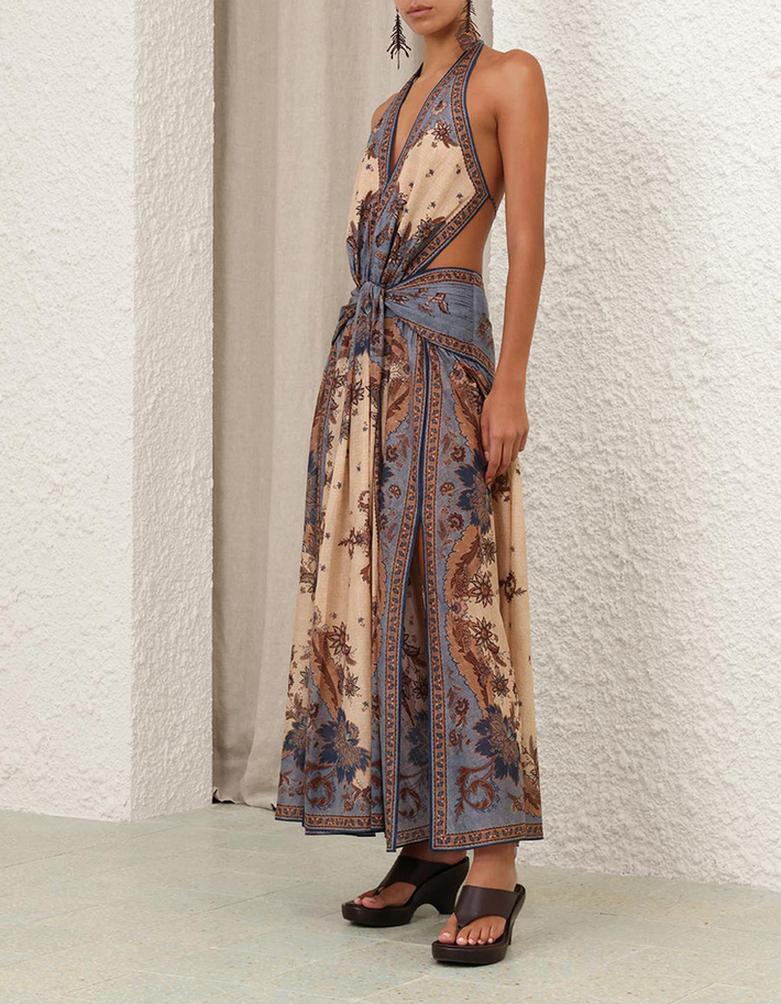 Sunlit Breeze – Midi Dress