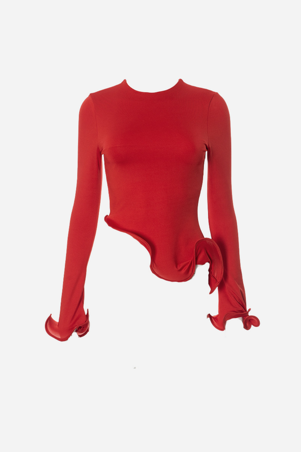 Lunara Top - mit asymmetrischem Patchwork