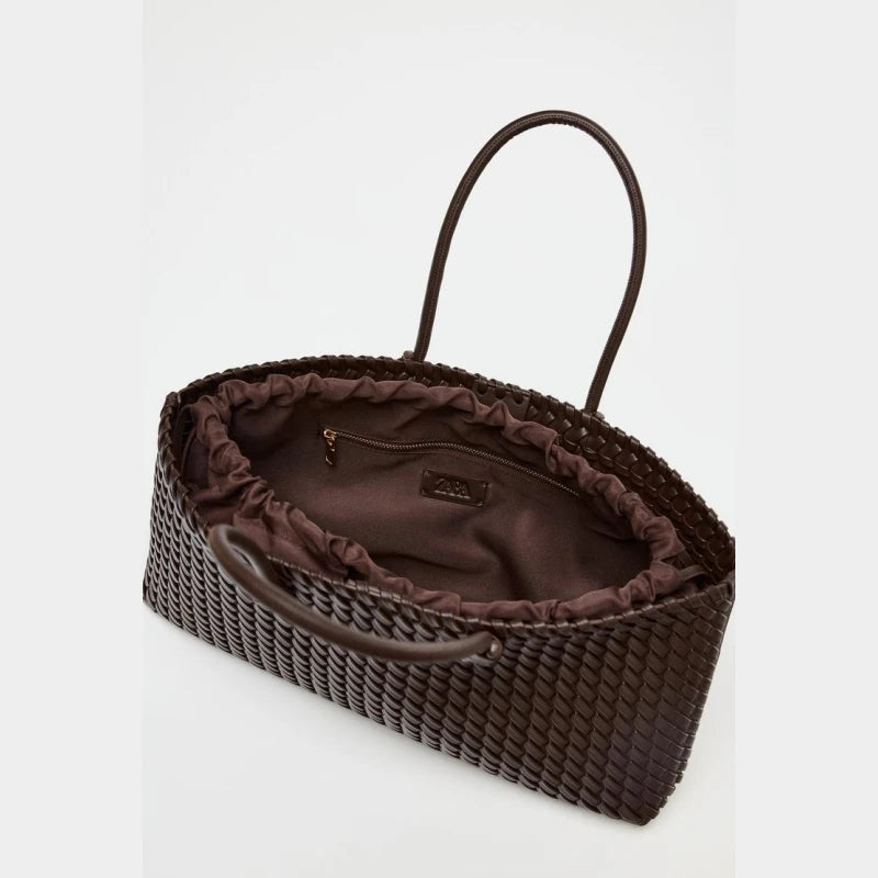 Vera Gewebte Shopper-Tasche