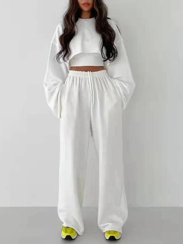Sophie – Elegantes Drei-Teile Set mit weitem Beinkleid