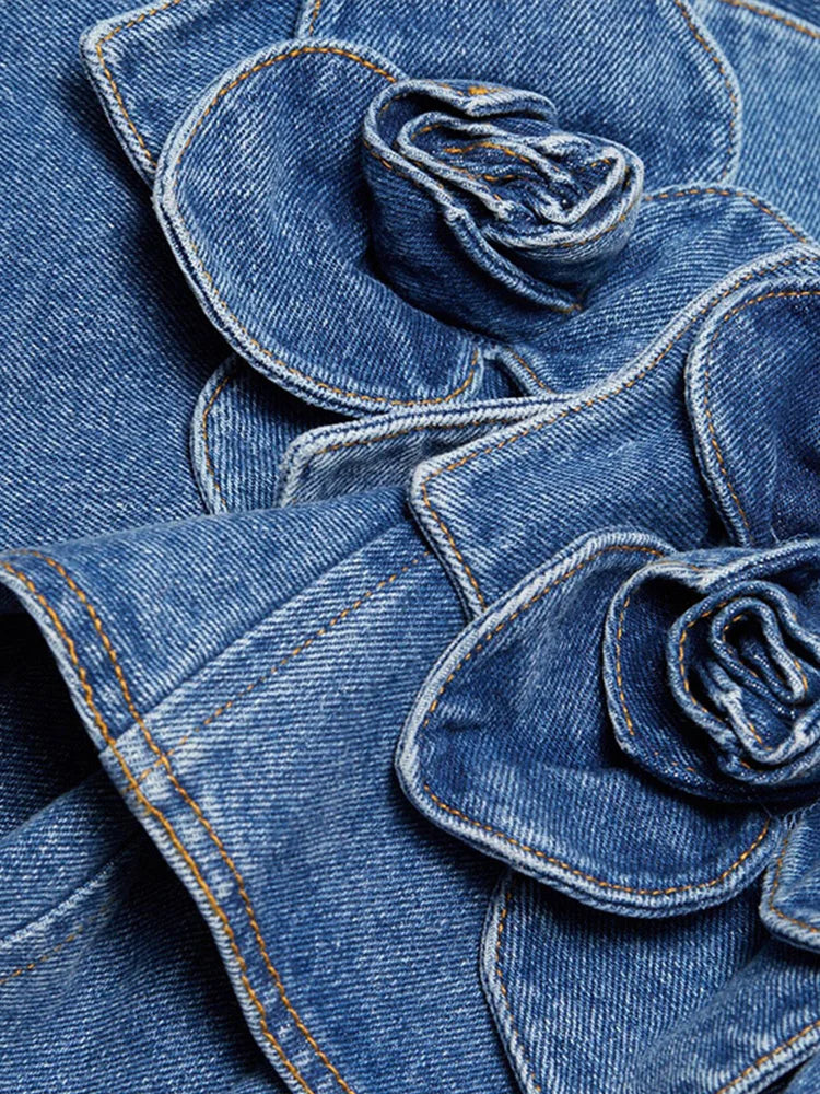 Fiora Jeanskleid