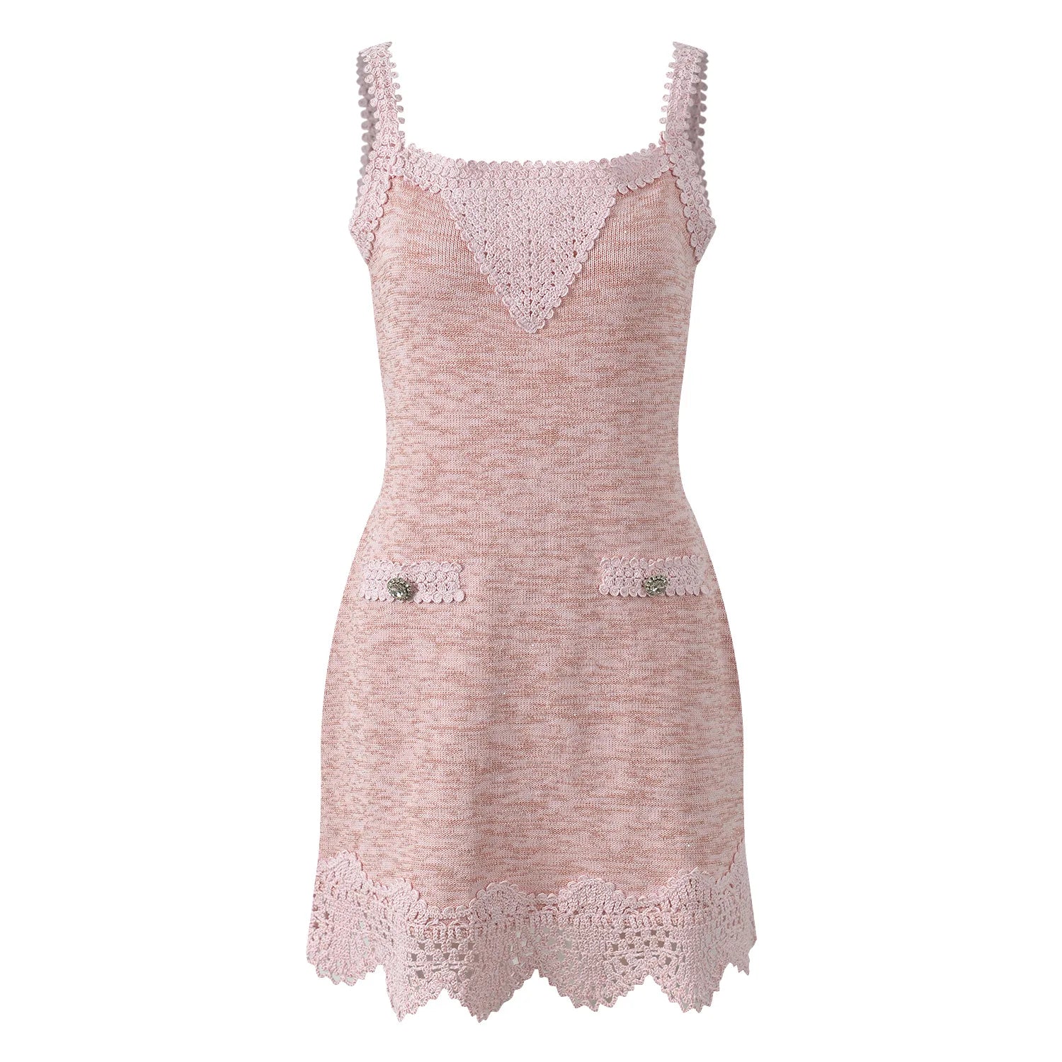 Calyra Dress – Strick Mini Kleid