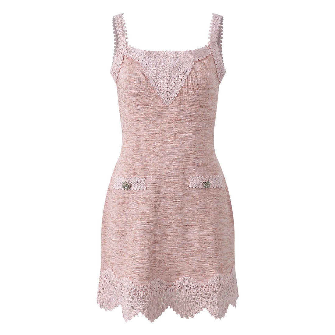 Calyra Dress – Strick Mini Kleid