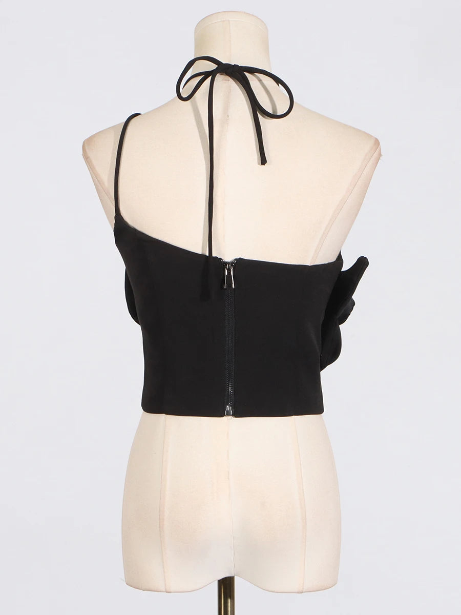 Vivid Vibe Backless Tank Top 