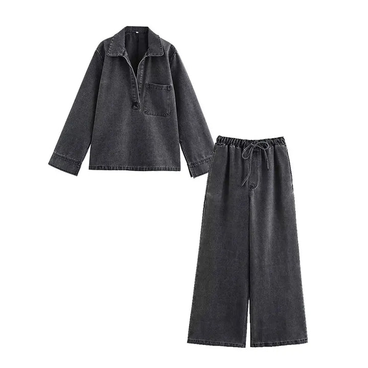 Urban Fold Denim-Zweiteiler