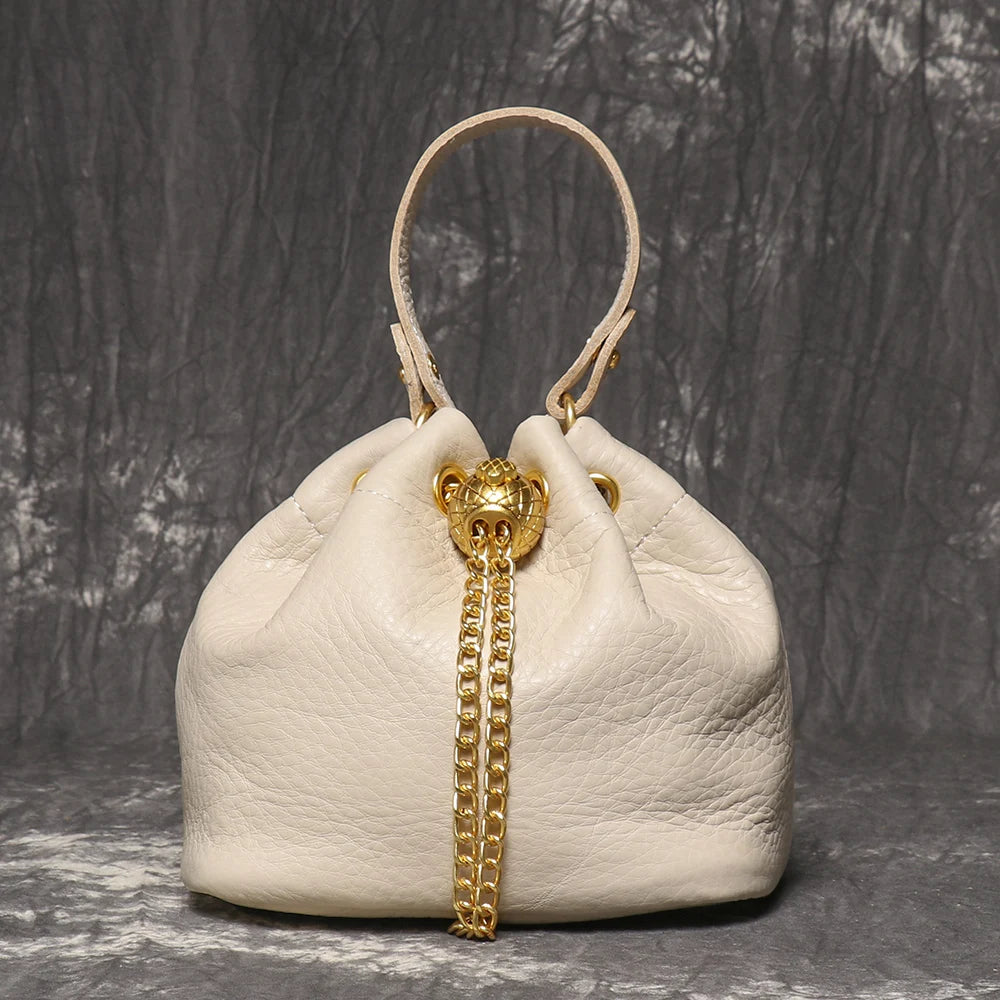 Velmira Bucket Bag – Leder Umhängetasche