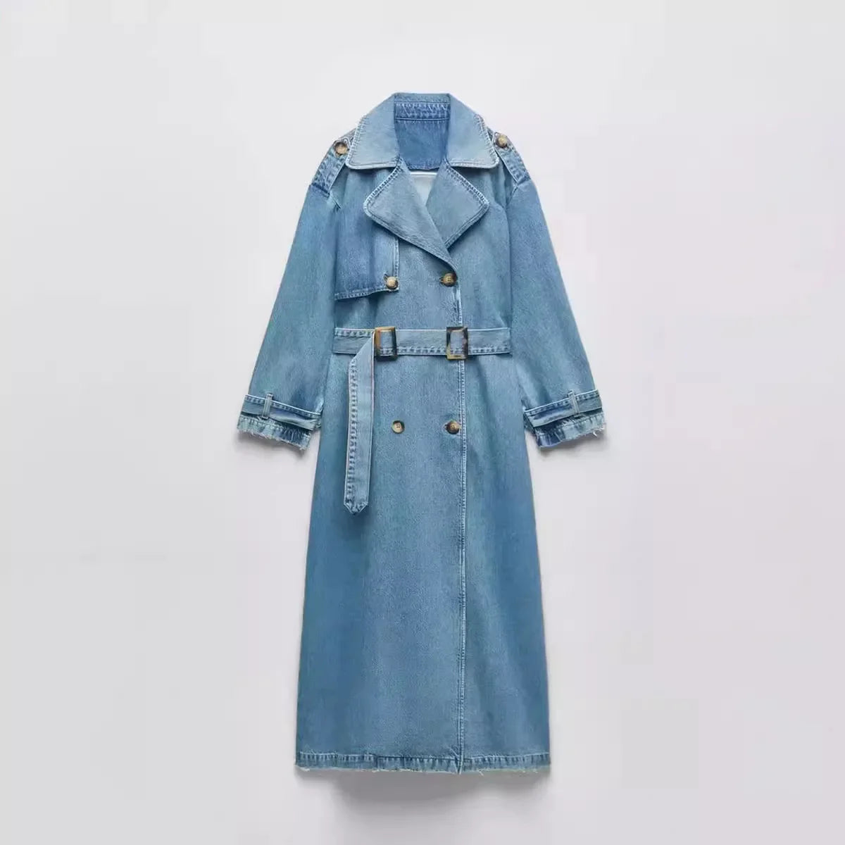 Jane Loose Jeans-Style Coat 