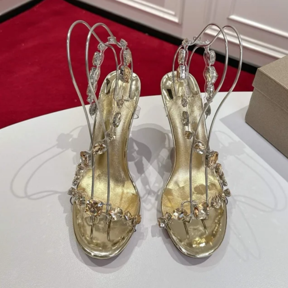 Gemira Heels – High Heels (Silber oder Gold)