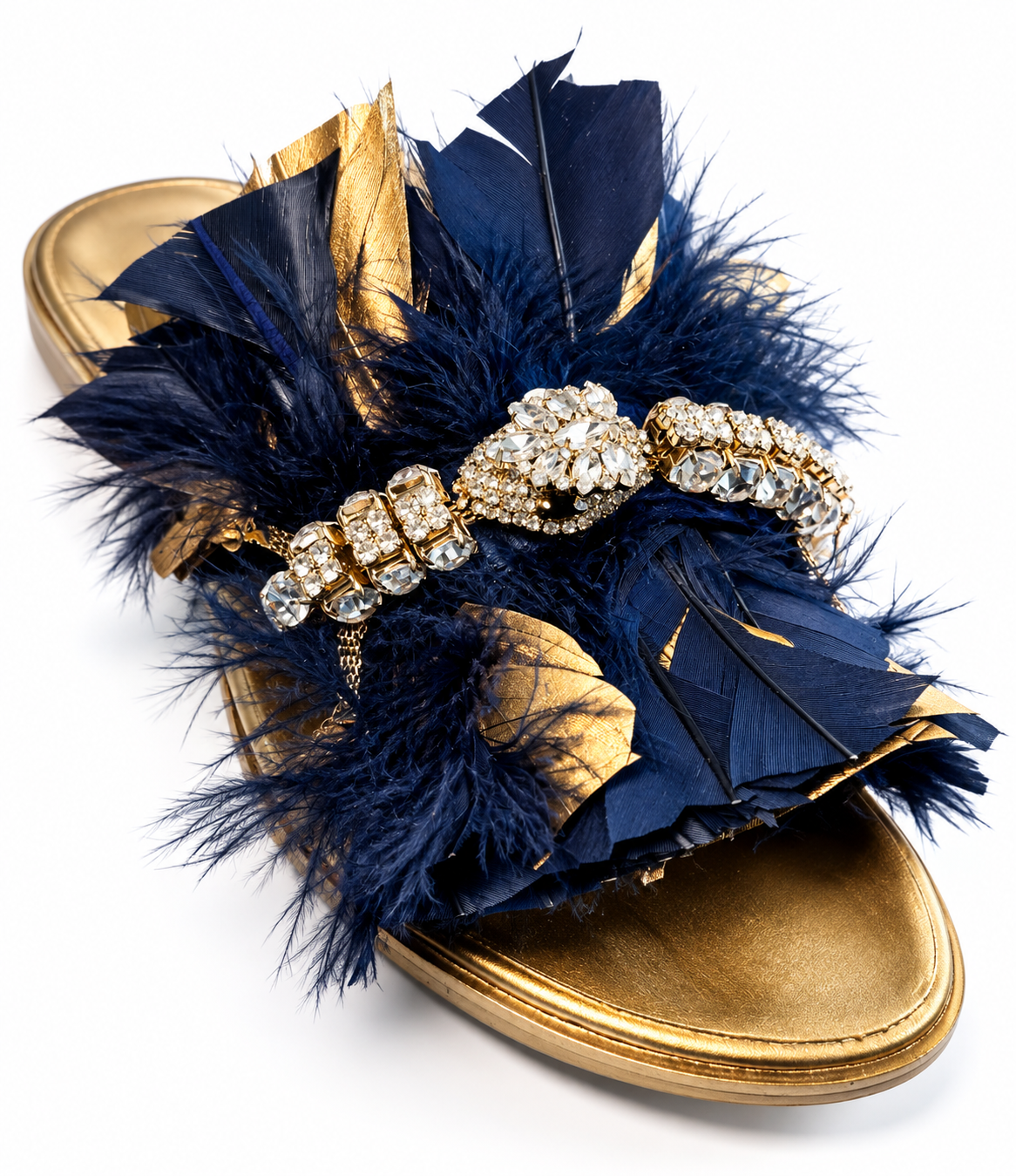 Sapphire Feather Majesty – Royal Gold