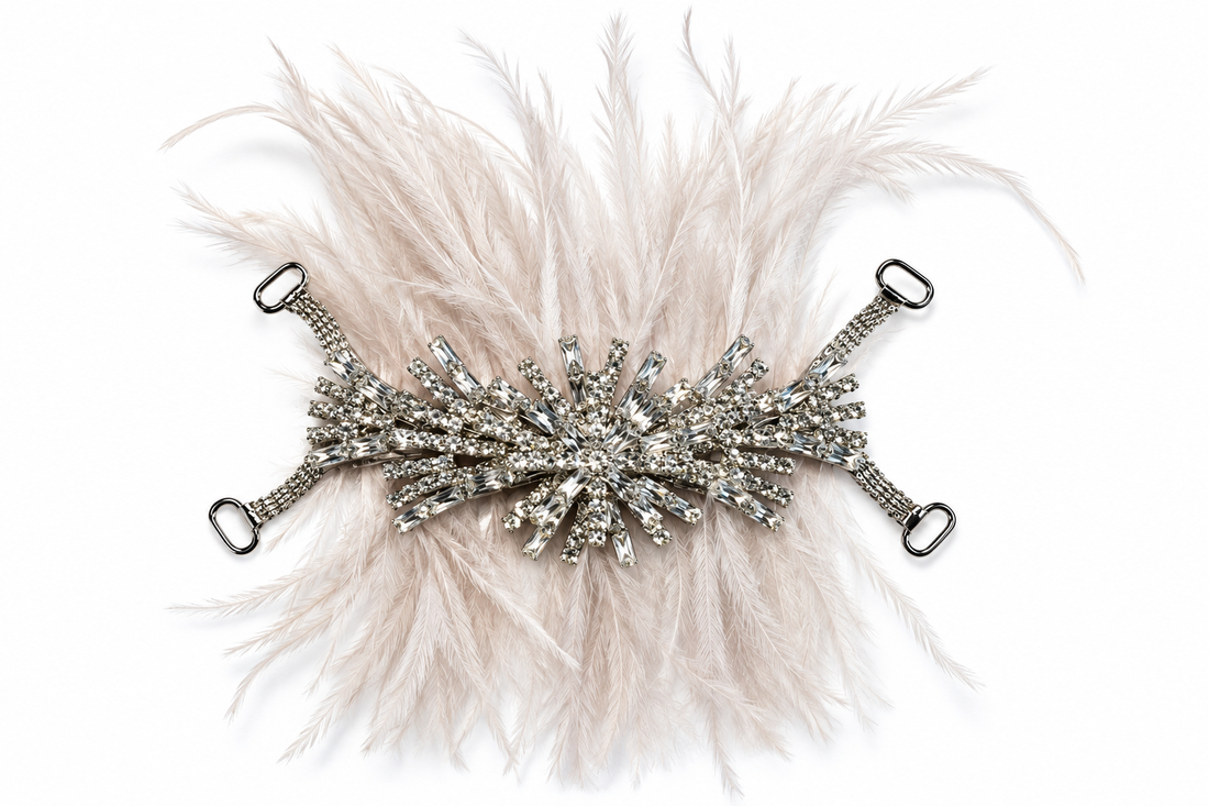 Pure White Feather Dream – Crystal Silver