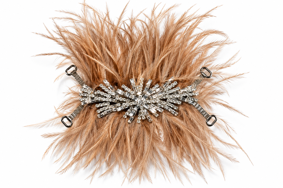 Caramel Feather Dream – Crystal Silver