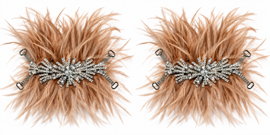 Caramel Feather Dream – Crystal Silver