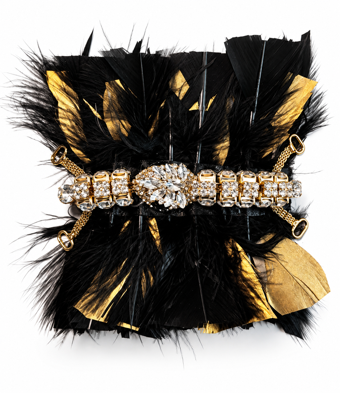 Midnight Feather Majesty – Black Gold
